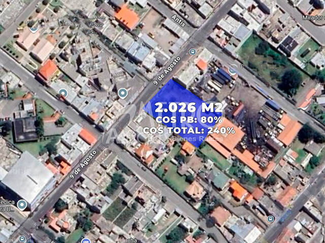 #868 - Terreno para Venta en Quito - P