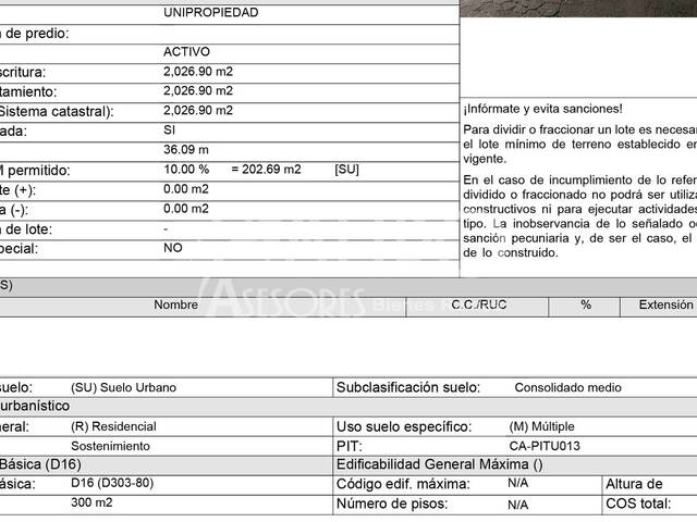 Terreno para Venta en Quito - 4