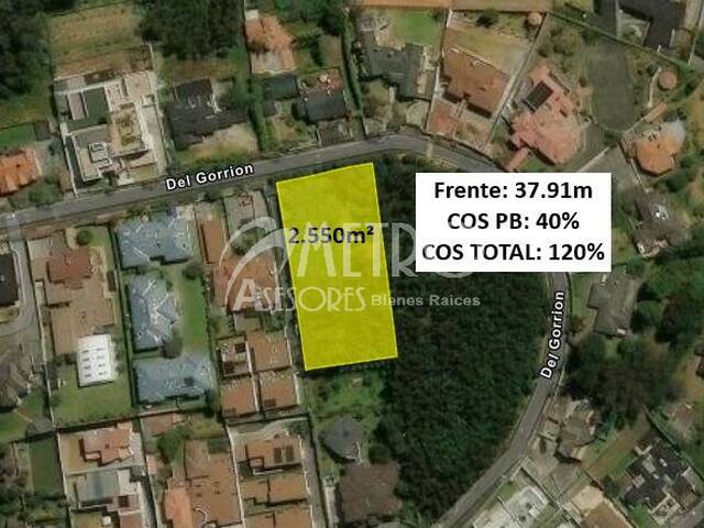 #1503 - Terreno para Venta en Quito - P